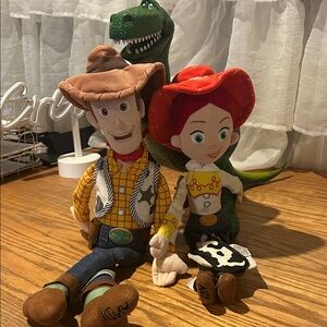 Disney Woody, Jessie  Plush Trio